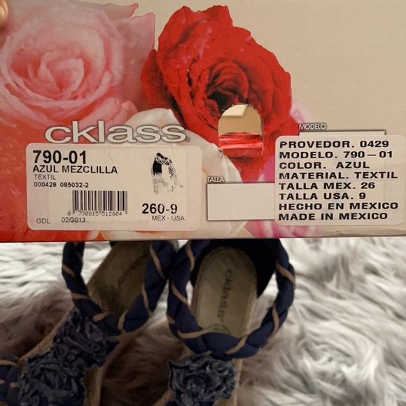 Denim wedges - Picture 3 of 3